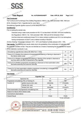BS5852阻燃報告