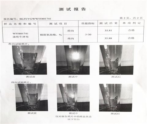 客車遮陽簾阻燃布